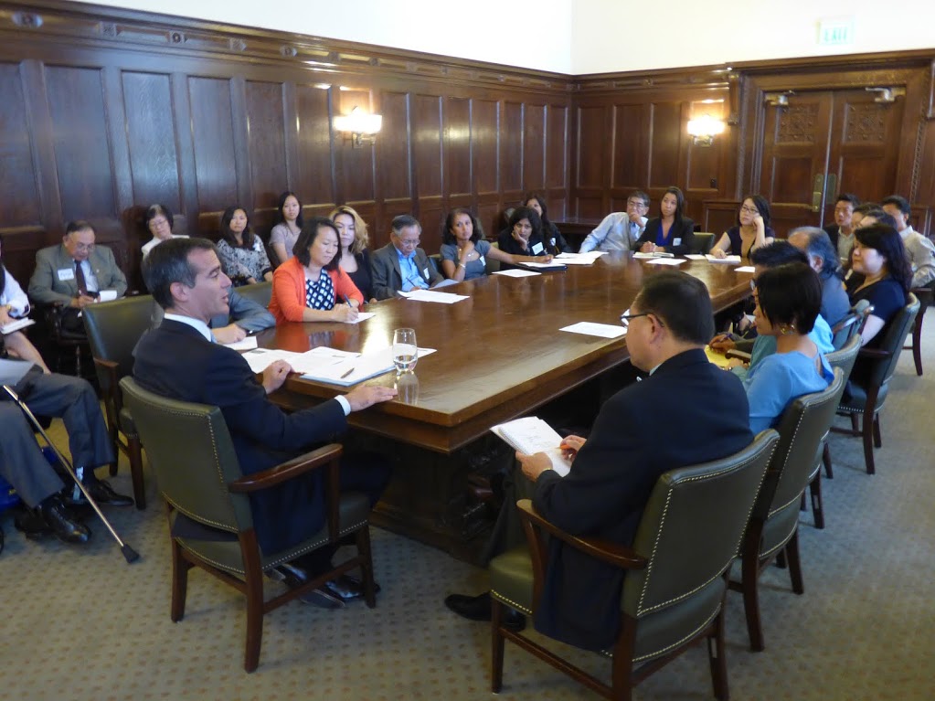 Meeting with Mayor Garcetti - Pic 12