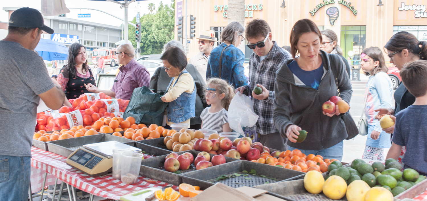 East Hollywood Certified Farmers' Market Saturday Grand Opening